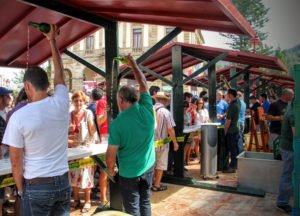 Fiesta de la sidra en Villaviciosa